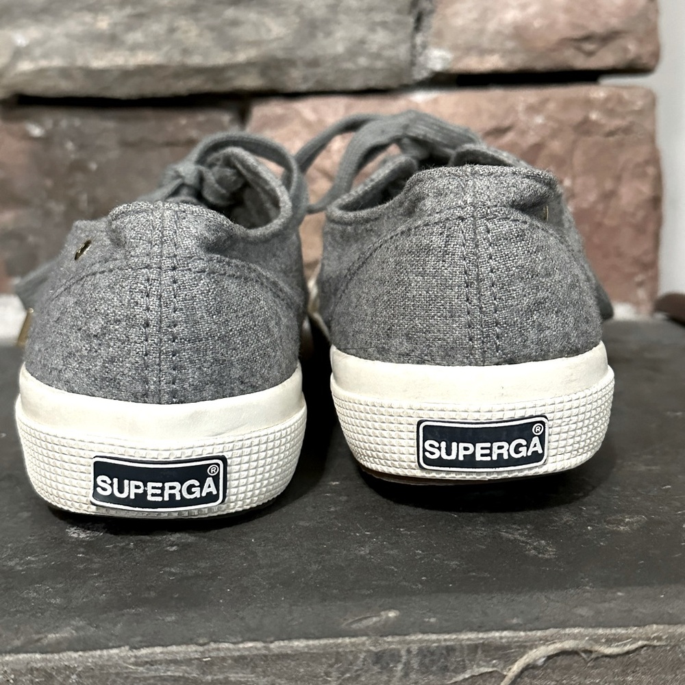 Superga x The Row Cashmere Sneakers Size 7 - Picture 5 of 7